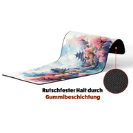 JAPANESE BLUE TEMPLE - Japan Design - XXL Gaming Mauspad