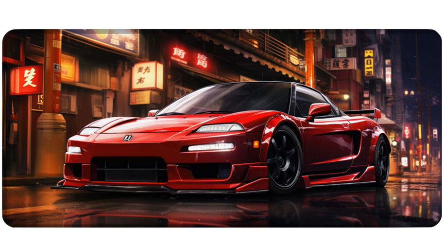 NSX RED - Car Design - XXL Gaming Mauspad