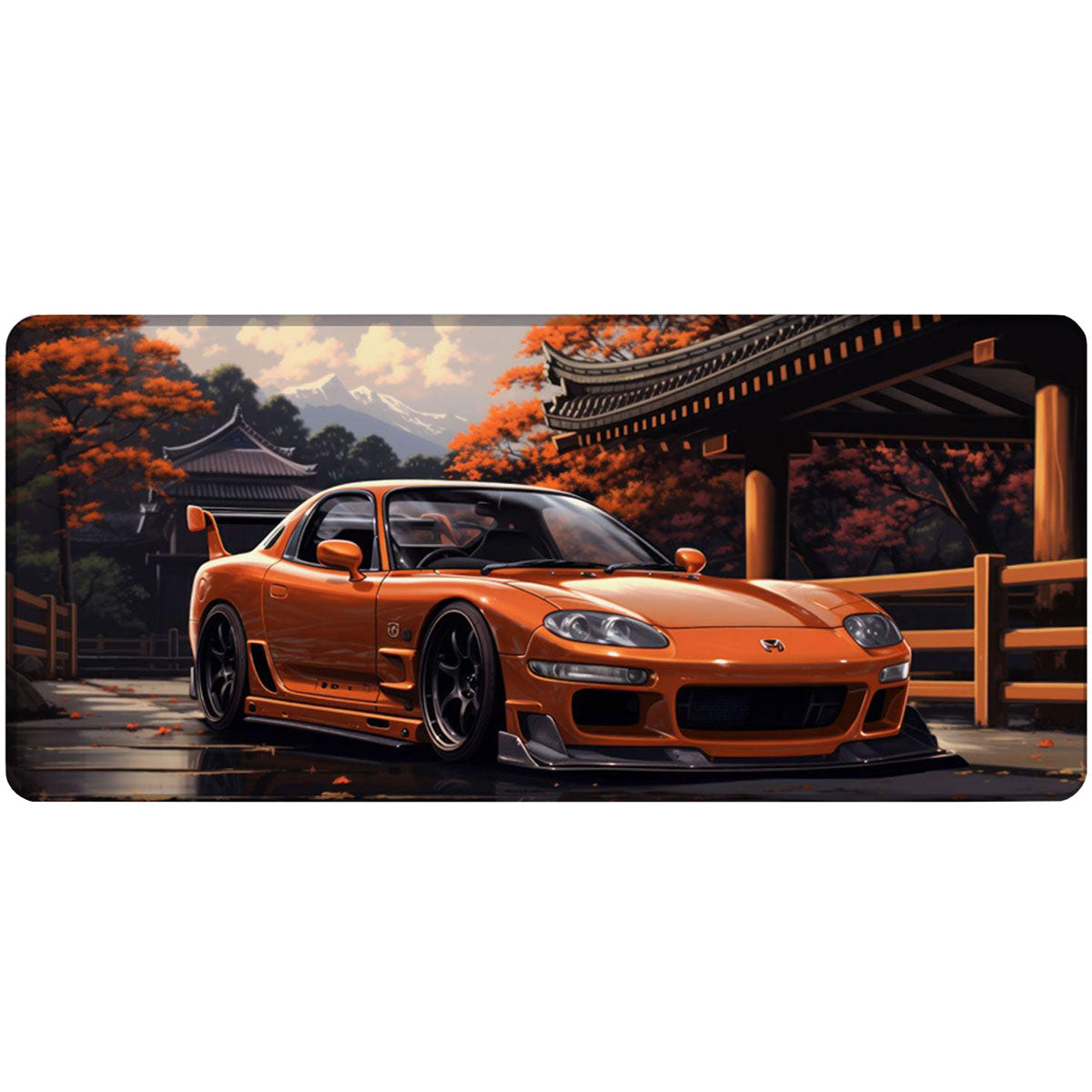 RX ORANGE - Car Design - XXL Gaming Mauspad