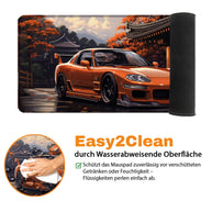 RX ORANGE - Car Design - XXL Gaming Mauspad