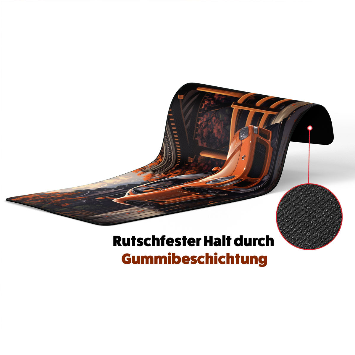 RX ORANGE - Car Design - XXL Gaming Mauspad