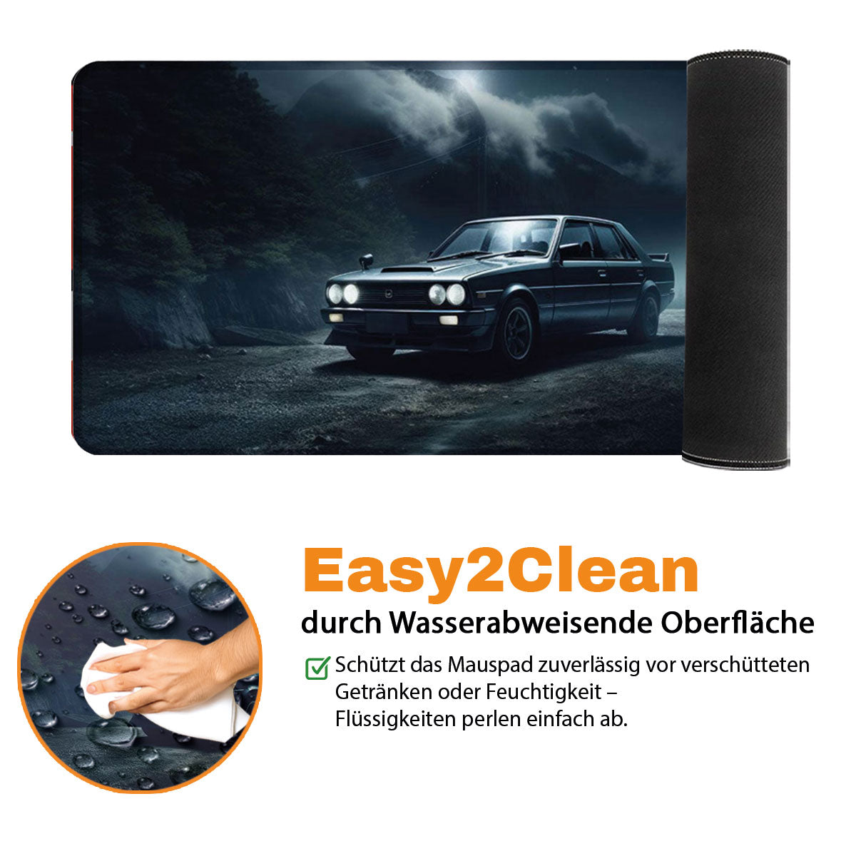 SKYLINE - Car Design - XXL Gaming Mauspad