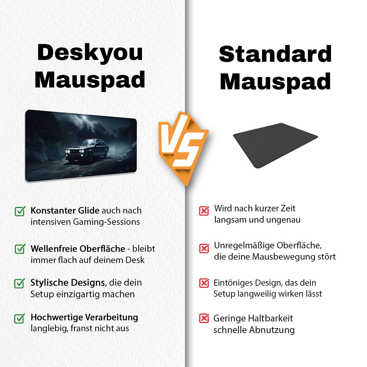 SKYLINE - Car Design - XXL Gaming Mauspad