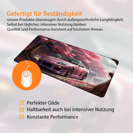 SUPRAPINK - Car Design - XXL Gaming Mauspad