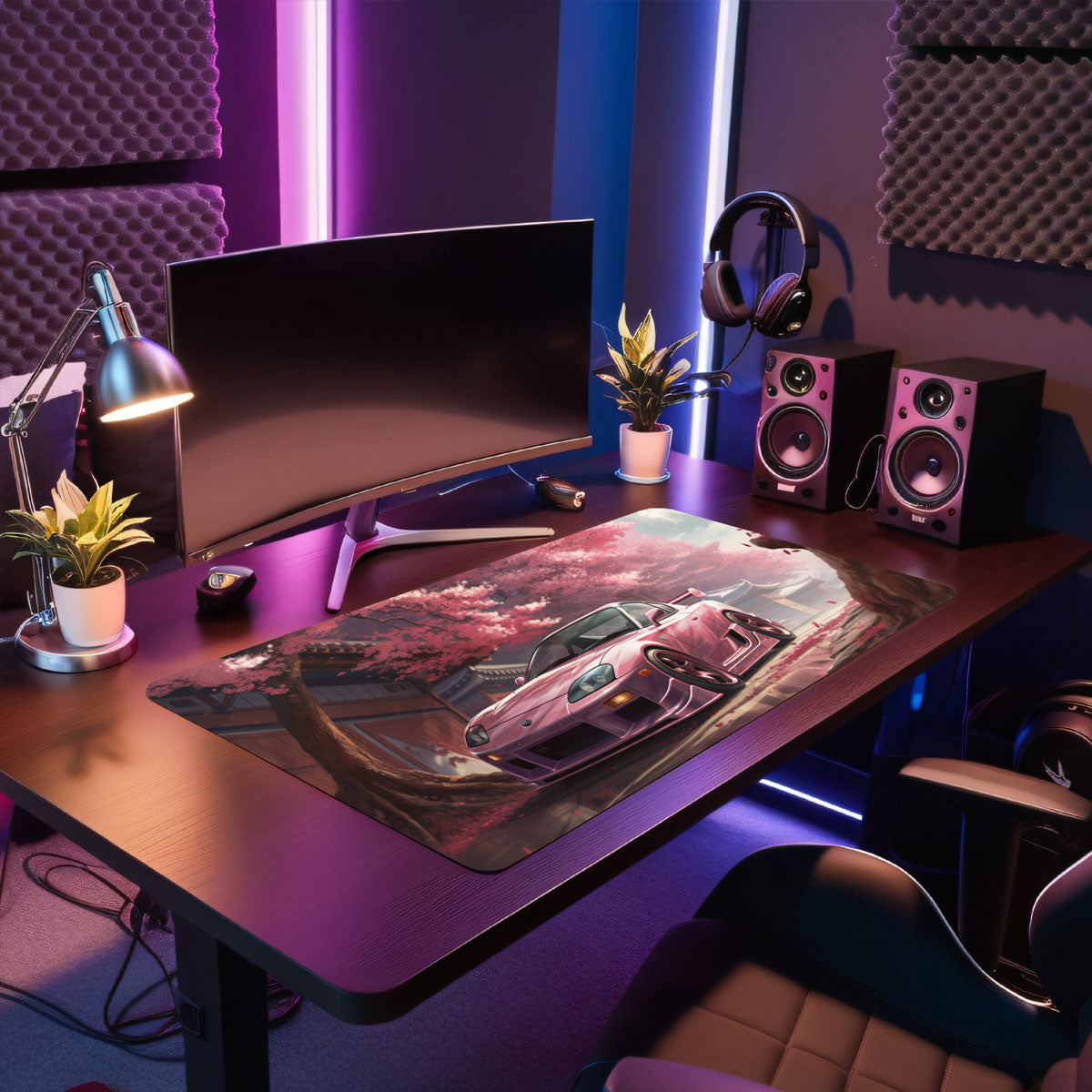 SUPRAPINK - Car Design - XXL Gaming Mauspad