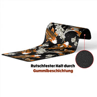 KOI PATTERN ORANGE - Japan Design - XXL Gaming Mauspad