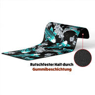 KOI PATTERN BLUE - Japan Design - XXL Gaming Mauspad