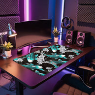 KOI PATTERN BLUE - Japan Design - XXL Gaming Mauspad