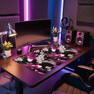 KOI PATTERN PURPLE - Japan Design - XXL Gaming Mauspad