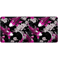 KOI PATTERN PURPLE - Japan Design - XXL Gaming Mauspad