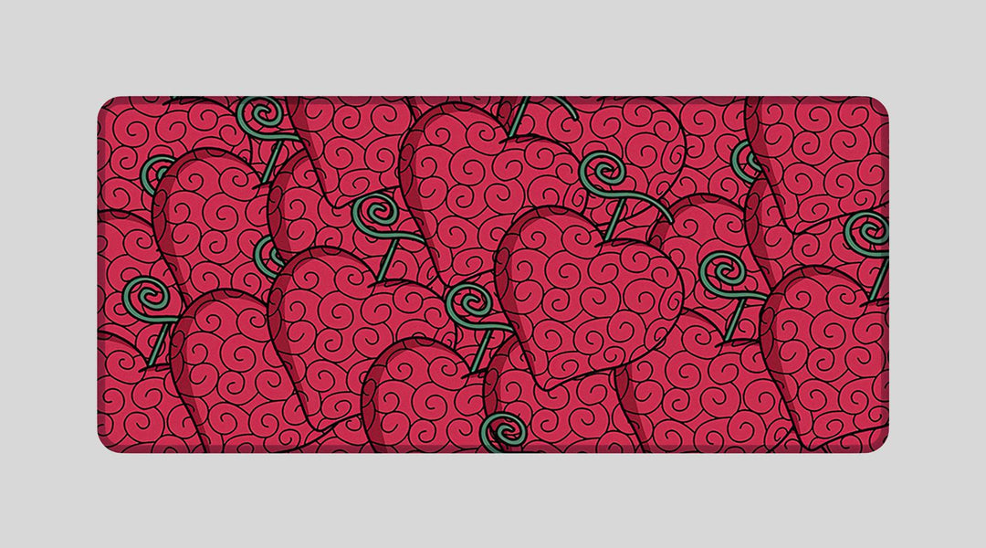 DEVIL FRUIT PATTERN - Anime Design - XXL Gaming Mauspad