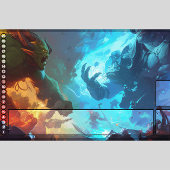 Orc Battle - Playmat Spielmatte