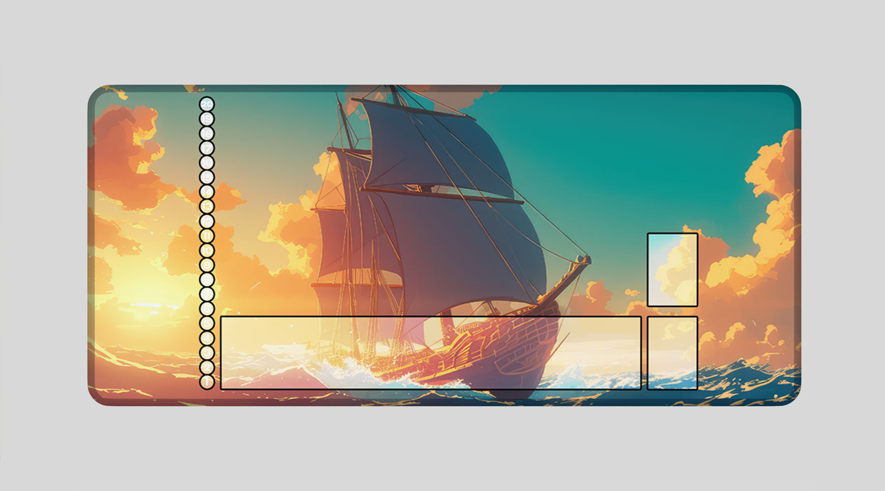 Pirate Ship - Playmat Spielmatte