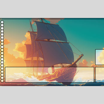 Pirate Ship - Playmat Spielmatte