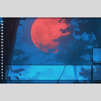 Blood Moon - Playmat Spielmatte