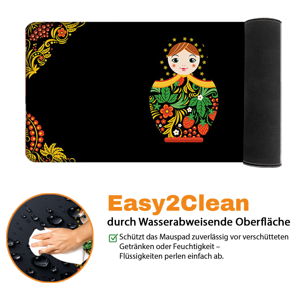 Matrjoschka - XXL Gaming Mauspad