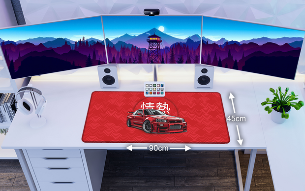 RED OG - JDM - XXL Gaming Mauspad