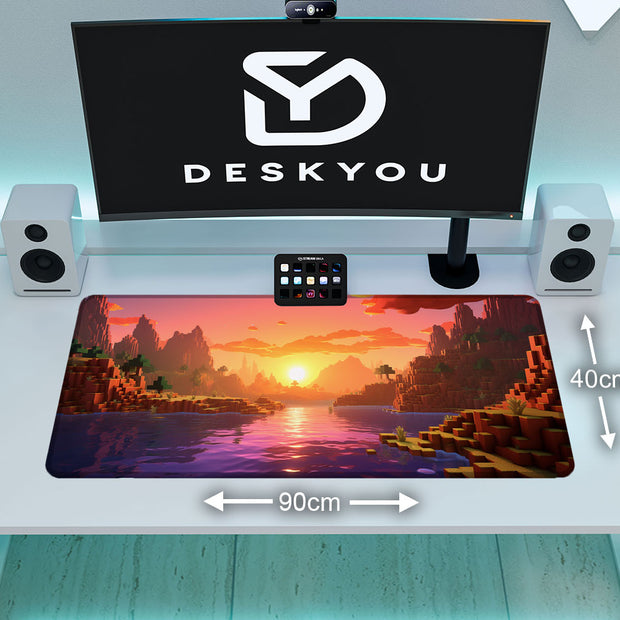 Crafter Sunset - XXL Gaming Mauspad