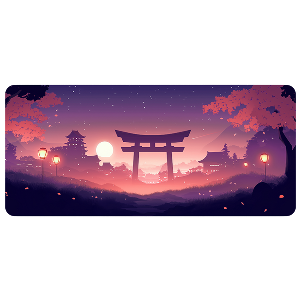 JAPAN CALM SUNSET - XXL Gaming Mauspad