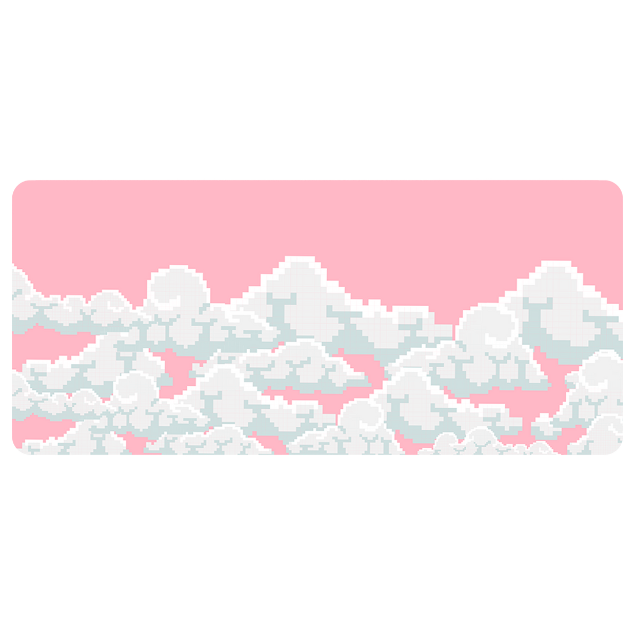 PIXEL CLOUDS - XXL Gaming Mauspad