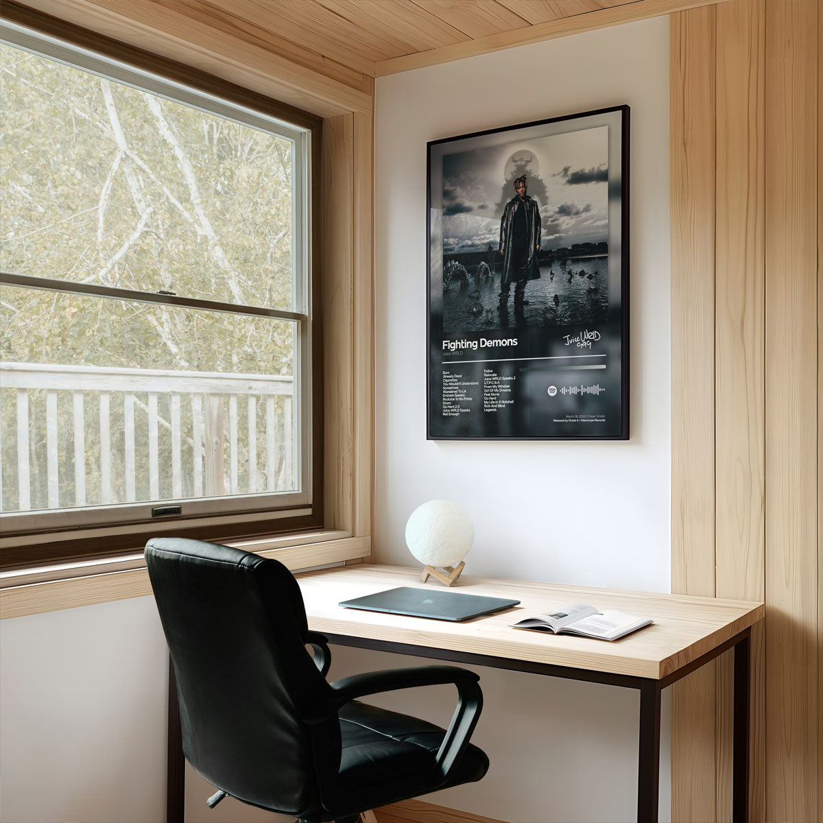 FIGHTING DEMONS - Deskyou Poster