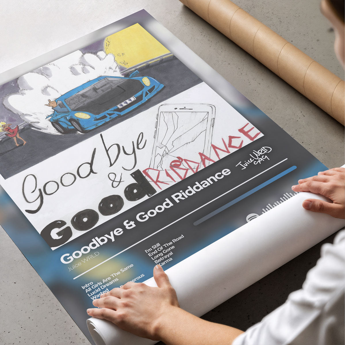GOODBYE & GOOD RIDDANCE - Deskyou Poster