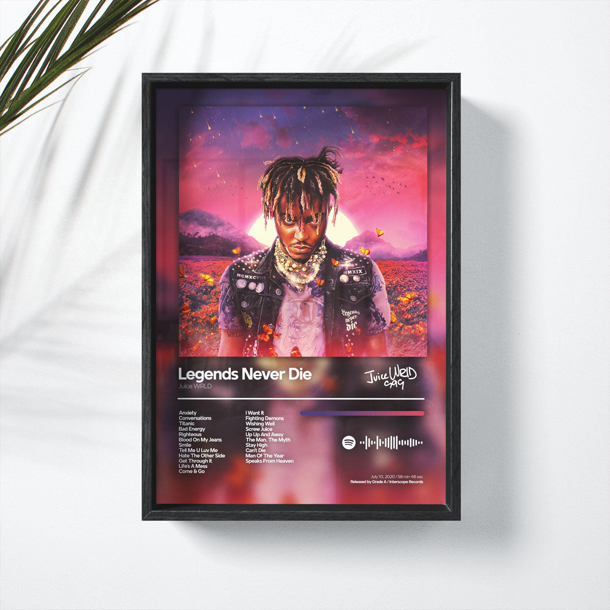 LEGENDS NEVER DIE - Deskyou Poster