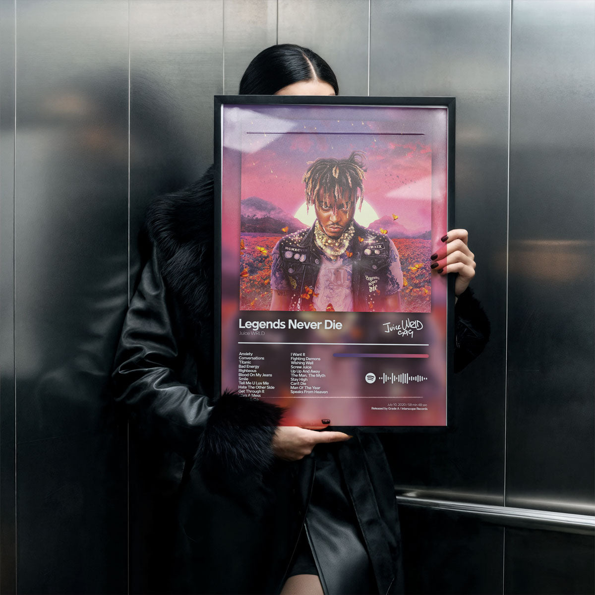 LEGENDS NEVER DIE - Deskyou Poster