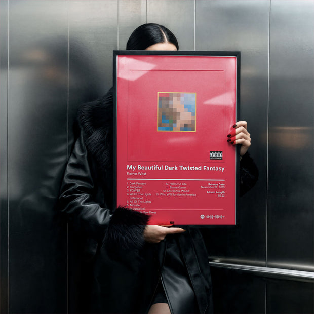 MY BEAUTIFUL DARK TWISTED FANTASY - Deskyou Poster