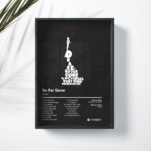 SO FAR GONE - Deskyou Poster