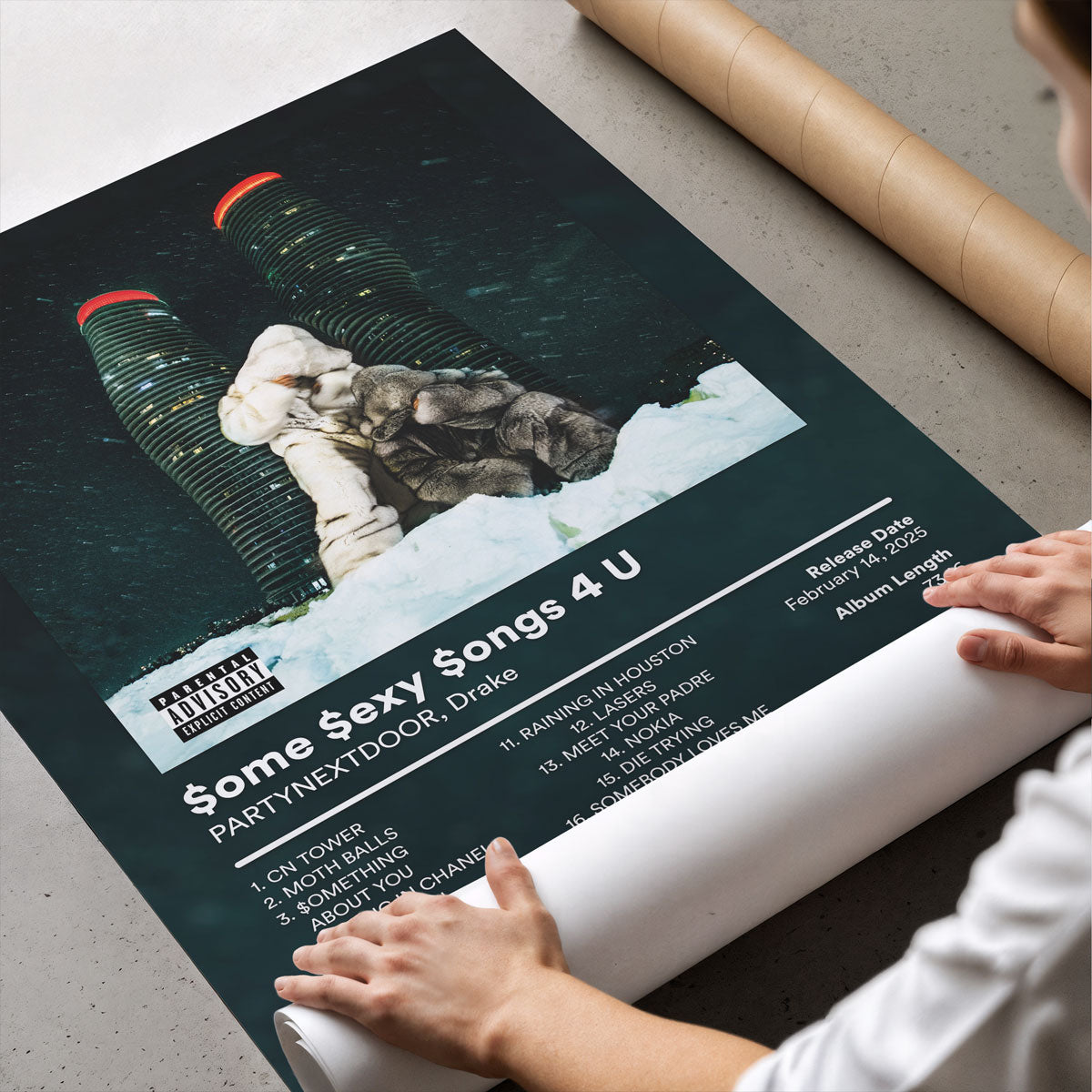 SOME SEXY SONGS 4 U - Deskyou Poster