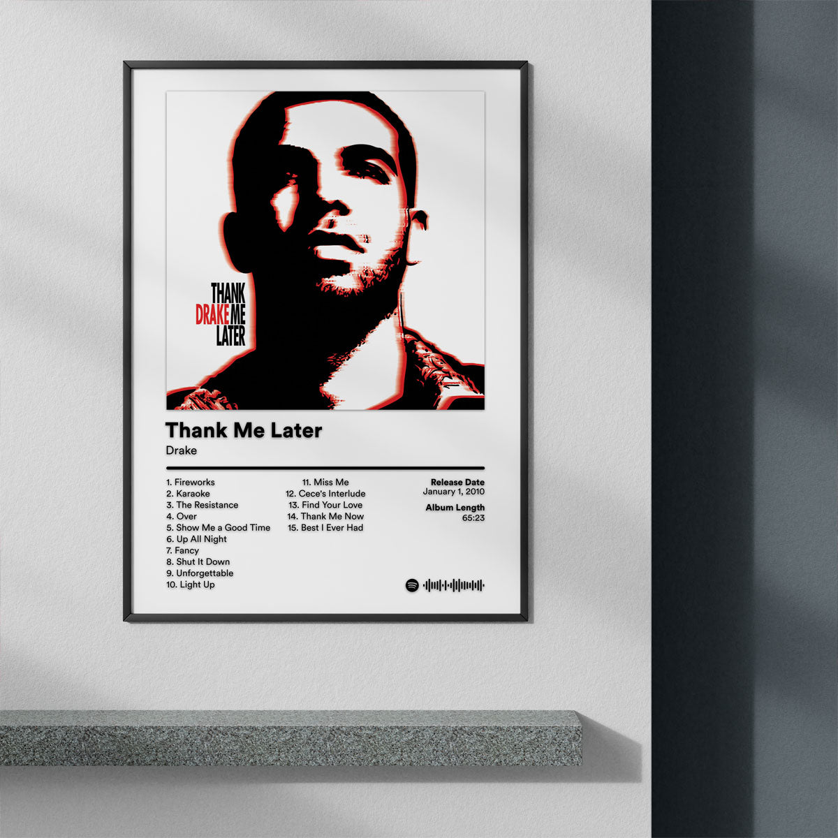 THANK ME LATER - Deskyou Poster