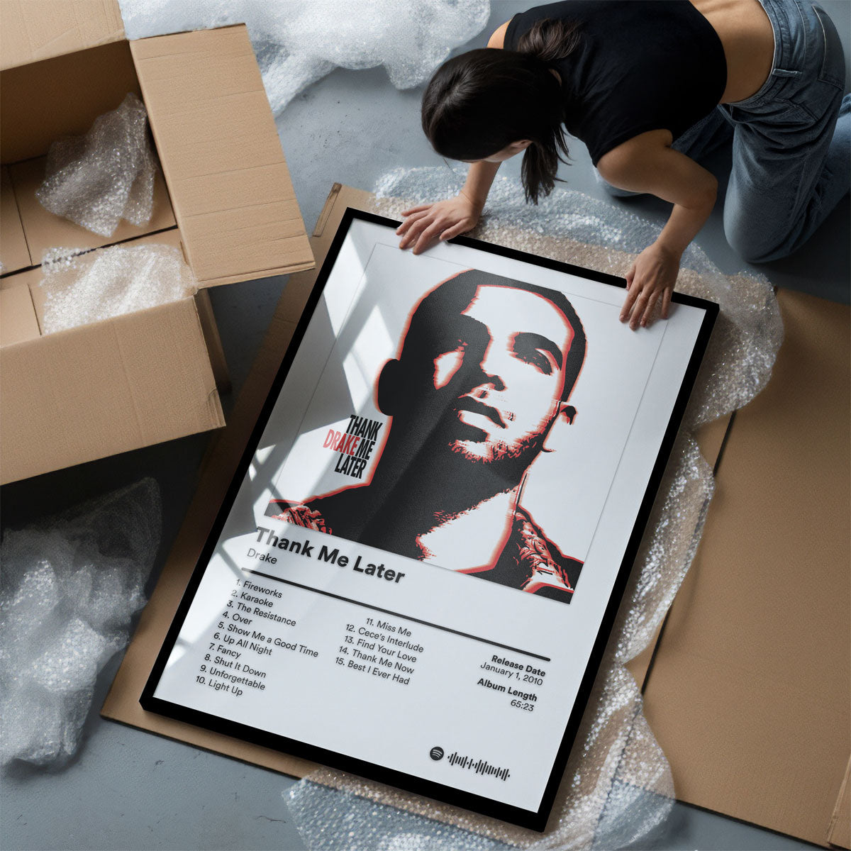 THANK ME LATER - Deskyou Poster