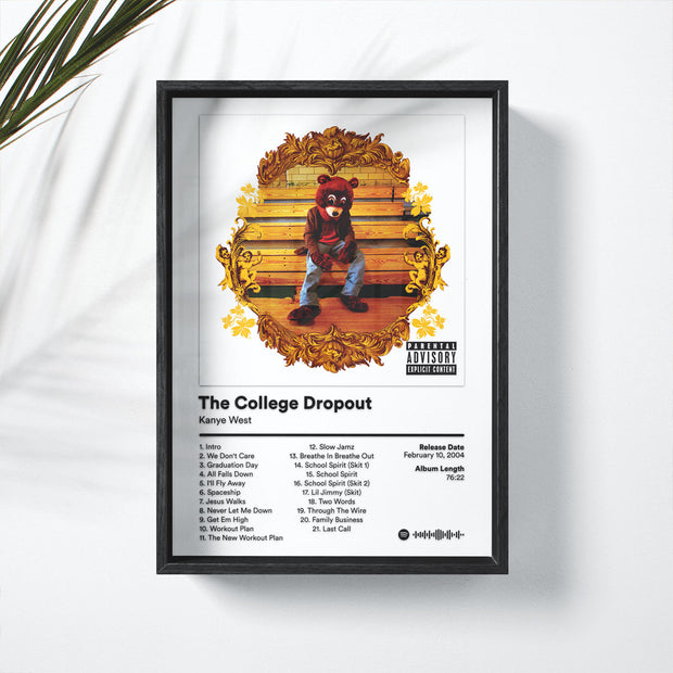 THE COLLEGE DROPOUT - Deskyou Poster