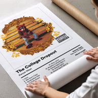 THE COLLEGE DROPOUT - Deskyou Poster
