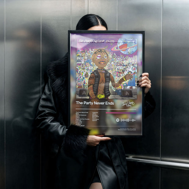 THE PARTY NEVER ENDS - Deskyou Poster