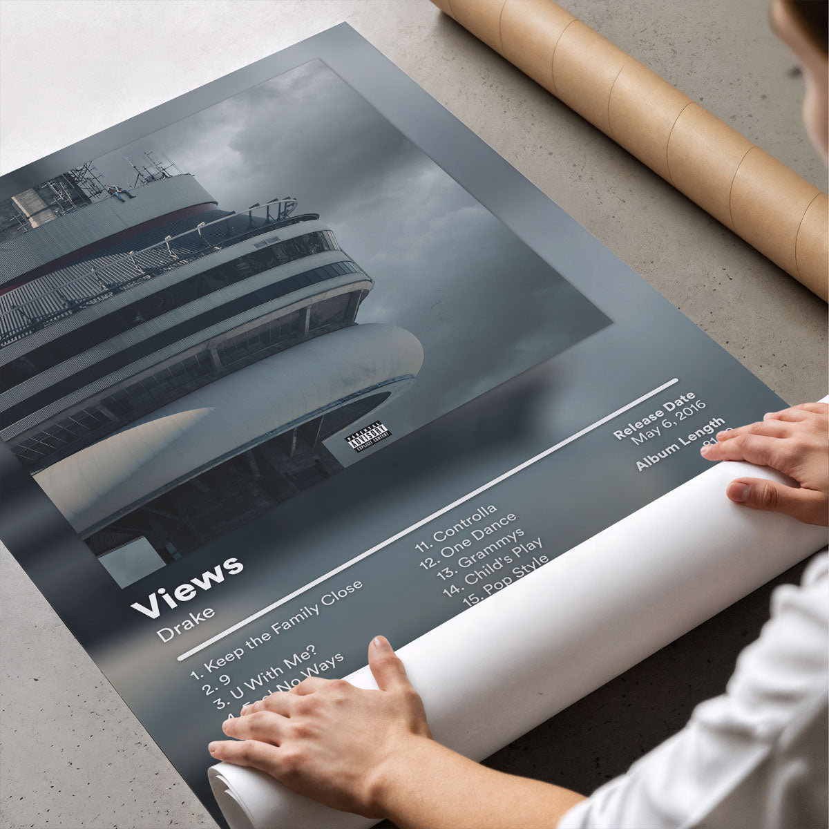 VIEWS - Deskyou Poster