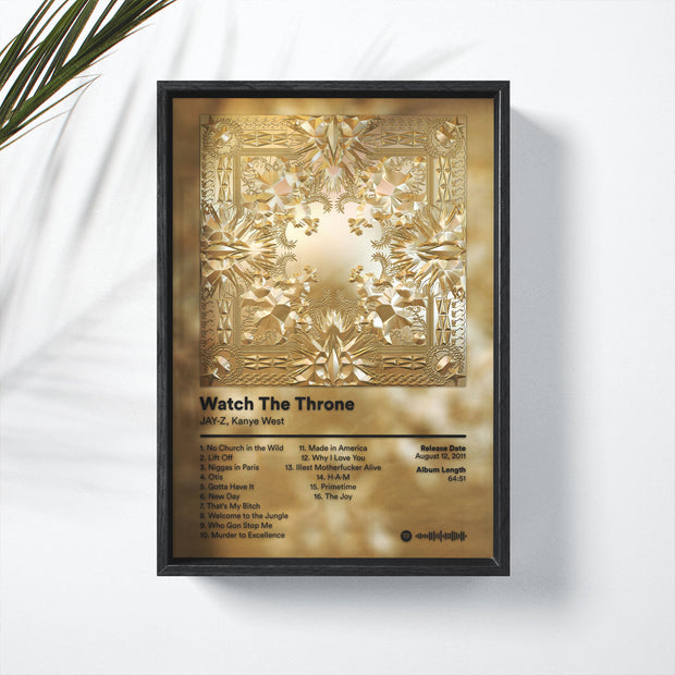 WATCH THE THRONE - Deskyou Poster