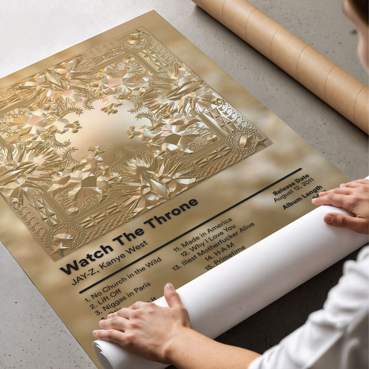 WATCH THE THRONE - Deskyou Poster