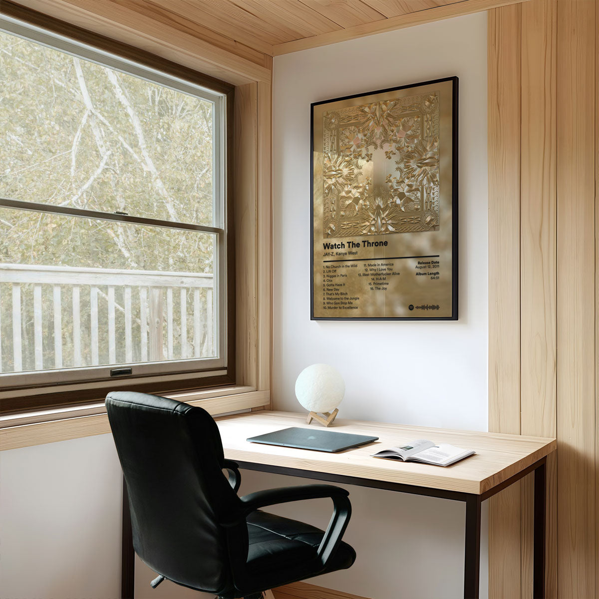 WATCH THE THRONE - Deskyou Poster