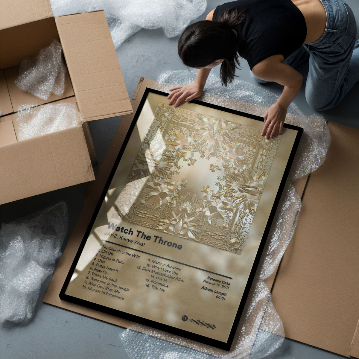 WATCH THE THRONE - Deskyou Poster