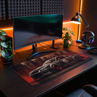 GTR Red China- Car Design - XXL Gaming Mauspad
