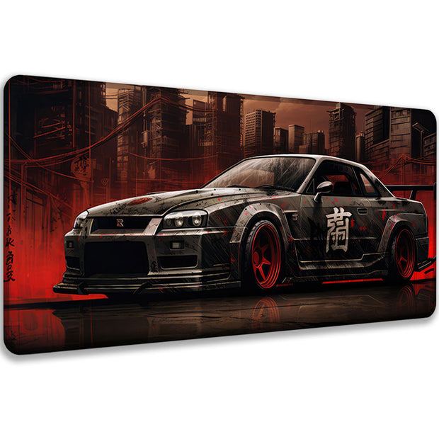 GTR Red China- Car Design - XXL Gaming Mauspad