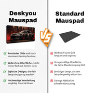 GTR Red China- Car Design - XXL Gaming Mauspad