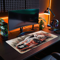 GTR Orange China - Car Design - XXL Gaming Mauspad
