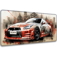 GTR Orange China - Car Design - XXL Gaming Mauspad