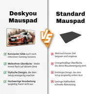 GTR Orange China - Car Design - XXL Gaming Mauspad