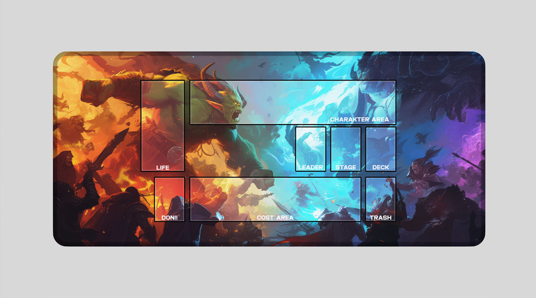 Orc Battle - Playmat Spielmatte