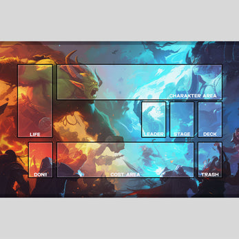 Orc Battle - Playmat Spielmatte