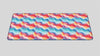 PAPER WAVE RAINBOW - Pattern Design - XXL Gaming Mauspad